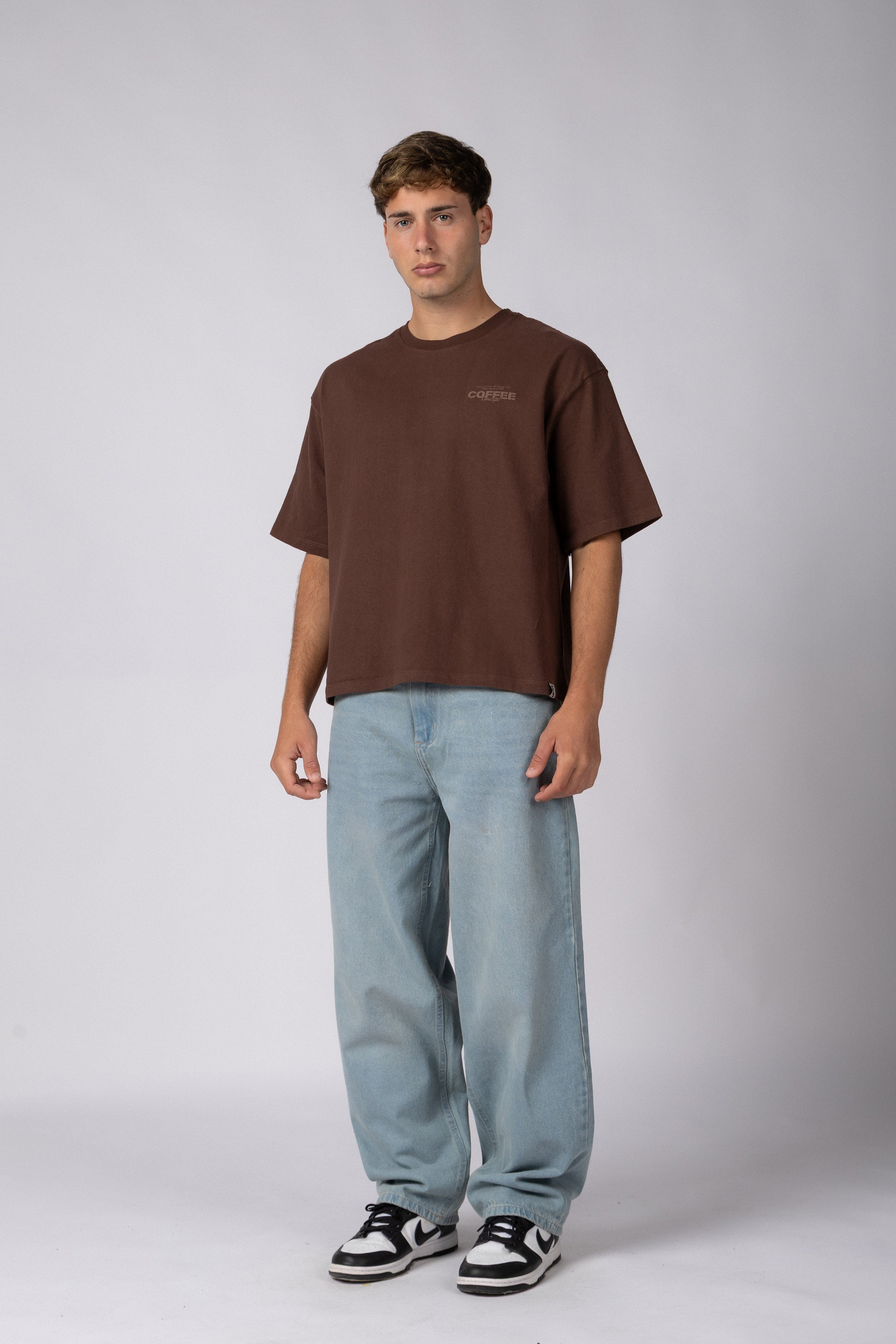 REMERA BOXY ZX MELLOW CHOCO