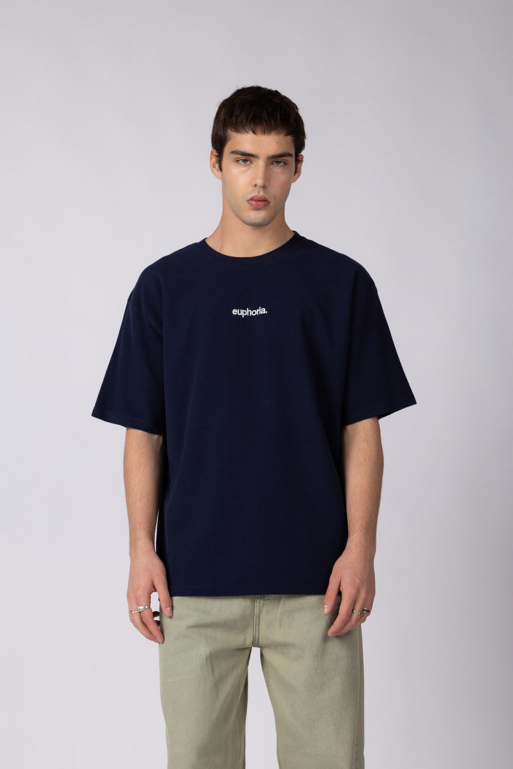 REMERA OVER HANA EUPHORIA NAVY