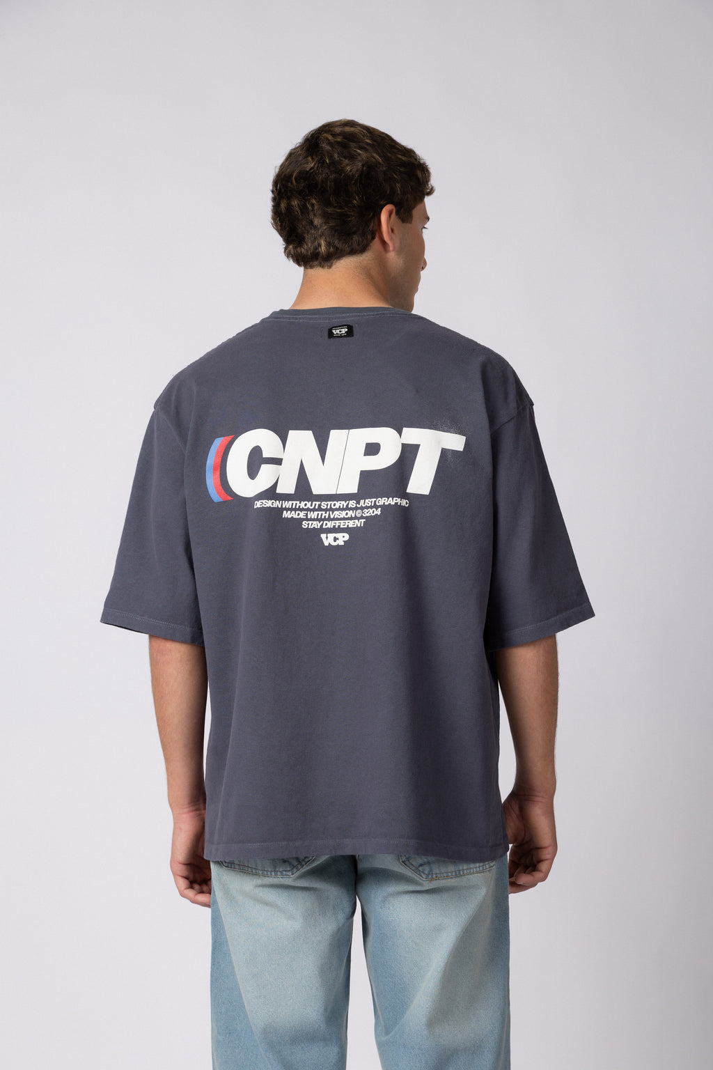REMERA OVER RHY APEX NAVY